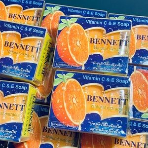 13x Bennett Vitamin C&E Soap Thai Handmade Product Natural Extracts Herbal Oil